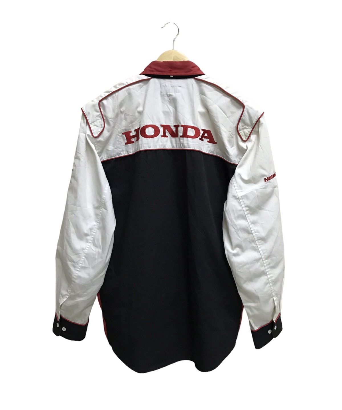 Honda VINTAGE HONDA RACING MOTORSPORT BUTTON UP SHIRT Size US L / EU 52-54 / 3 - 2 Thumbnail