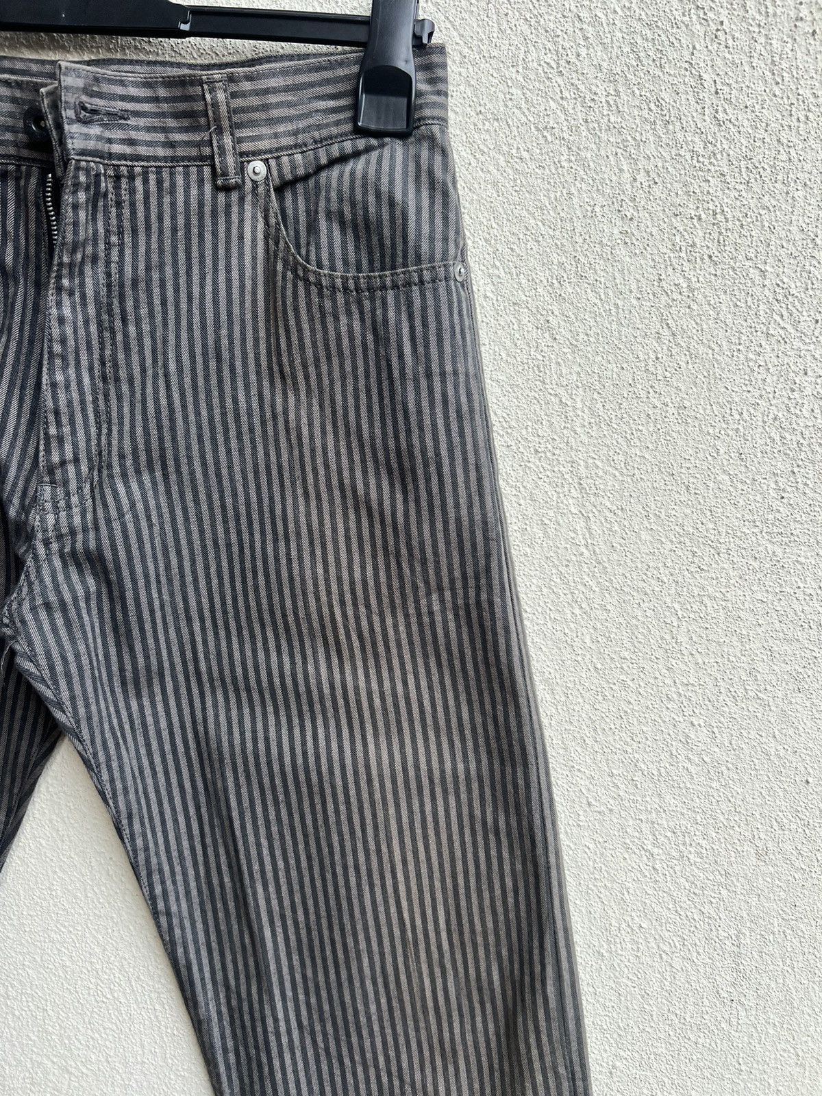 Vintage NO CONCEPT BUT GOOD SENSE Japan Sun Fade Stripe Trouser Pant Size US 30 / EU 46 - 11 Thumbnail