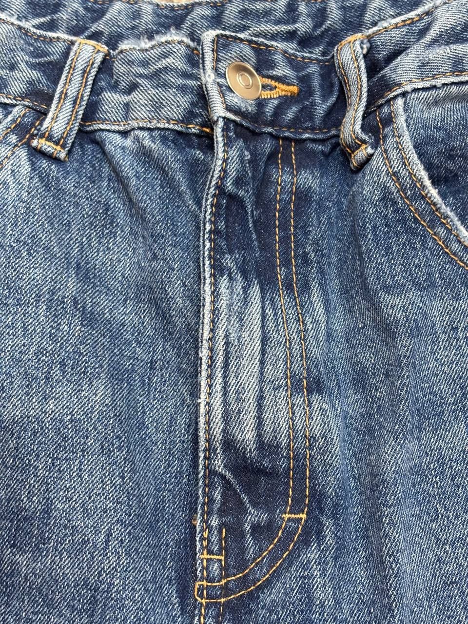 Zara Zara High-Rise Distressed Wide Leg Jeans US 6 / EUR 38 Size 28" / US 6 / IT 42 - 12 Thumbnail