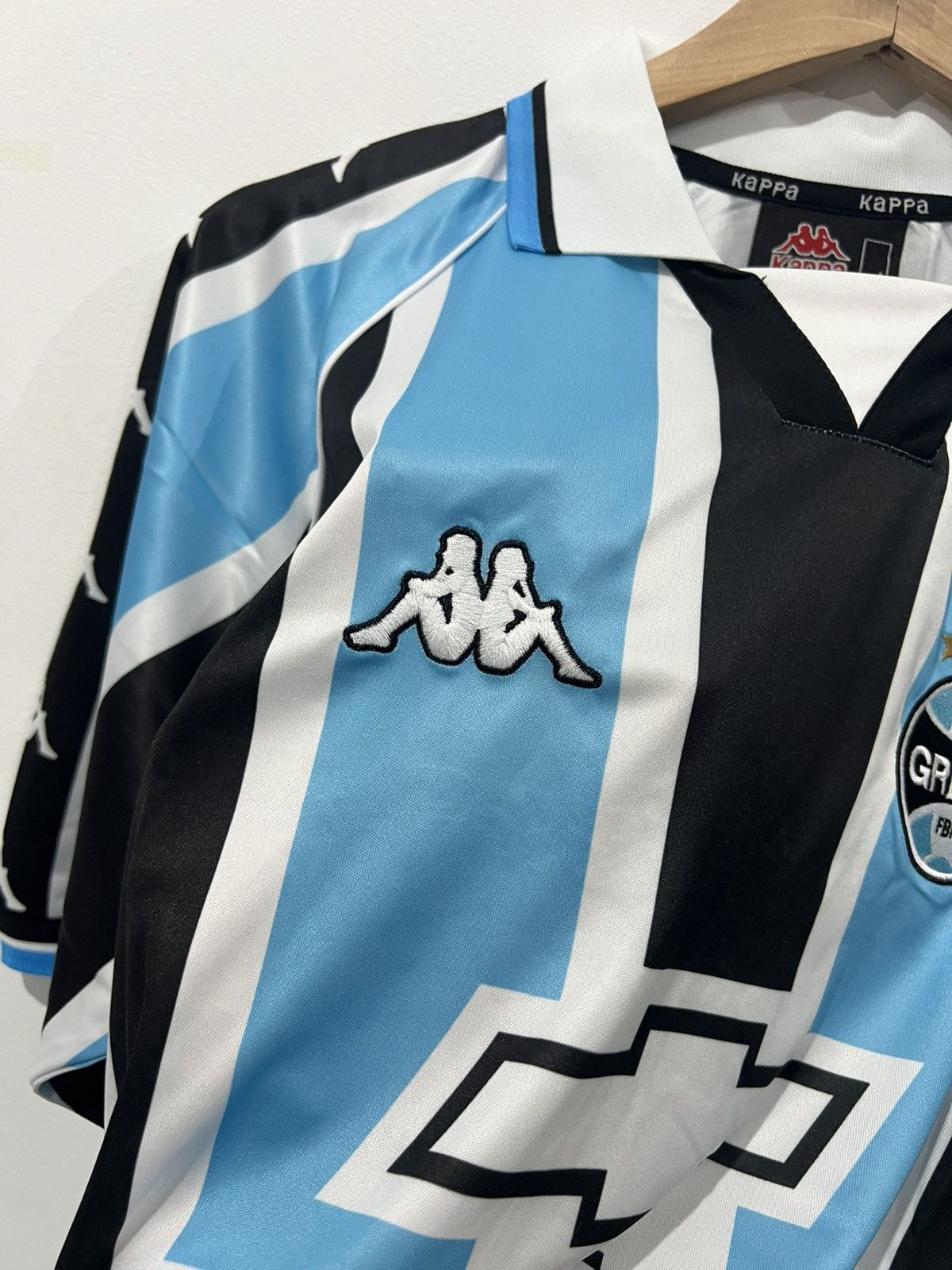 Kappa 🩸RARE🩸Kappa Gremio 1999/2000 Vintage Home Jersey Size US L / EU 52-54 / 3 - 8 Thumbnail