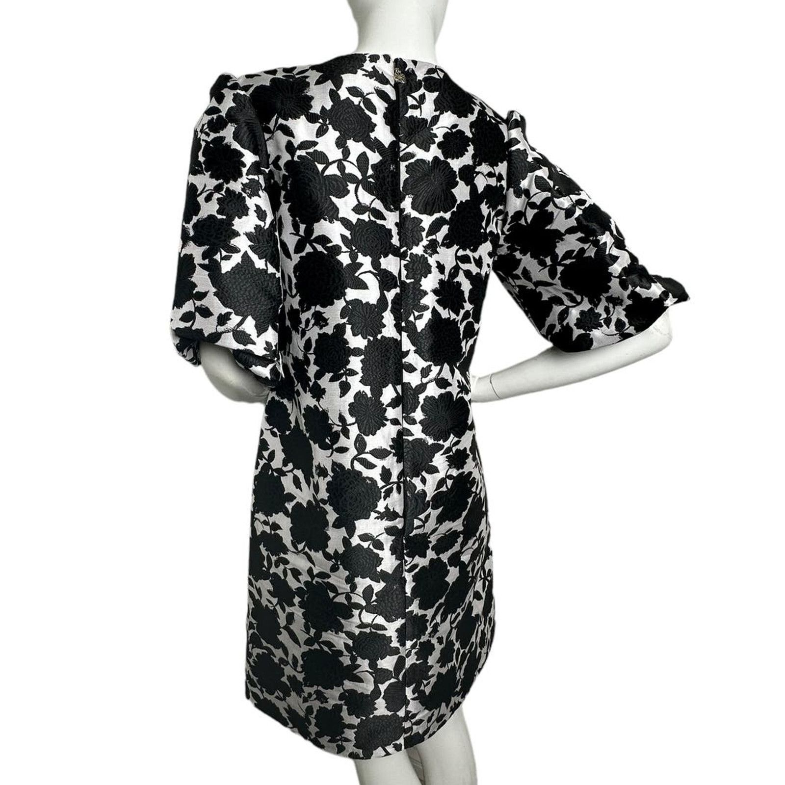 Kate Spade Kate Spade Bicolor Floral Taxi Mainline Dress size 8 Size M / US 6-8 / IT 42-44 - 7 Thumbnail