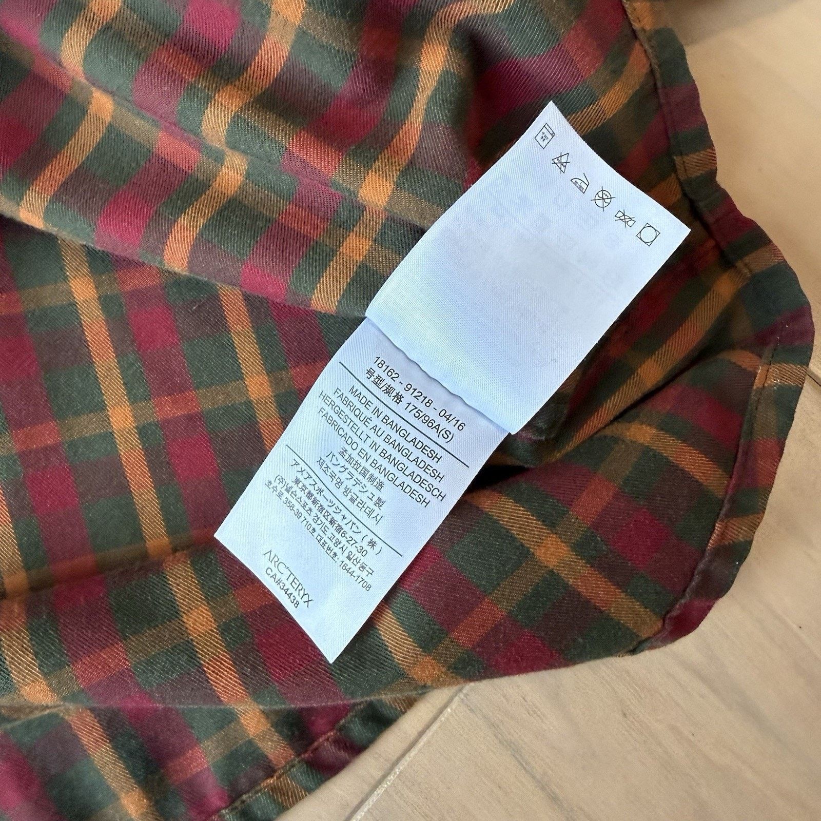 Arc'teryx Arc'teryx Bernal Shirt S Plaid Long Sleeve Snap Button Up Size US S / EU 44-46 / 1 - 6 Thumbnail