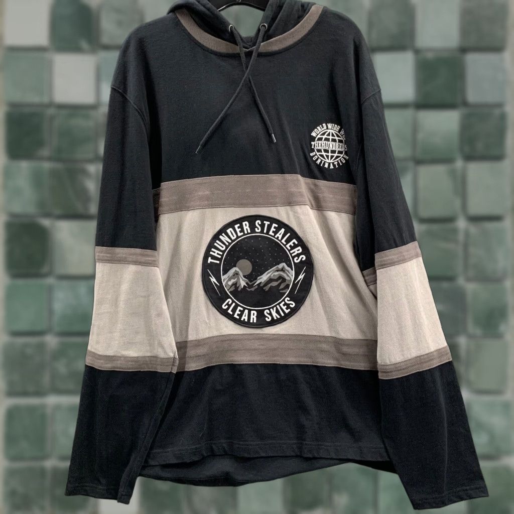 VINTAGE The Hundreds Hoodie Sweatshirt Mens 2XL Pullover Fall