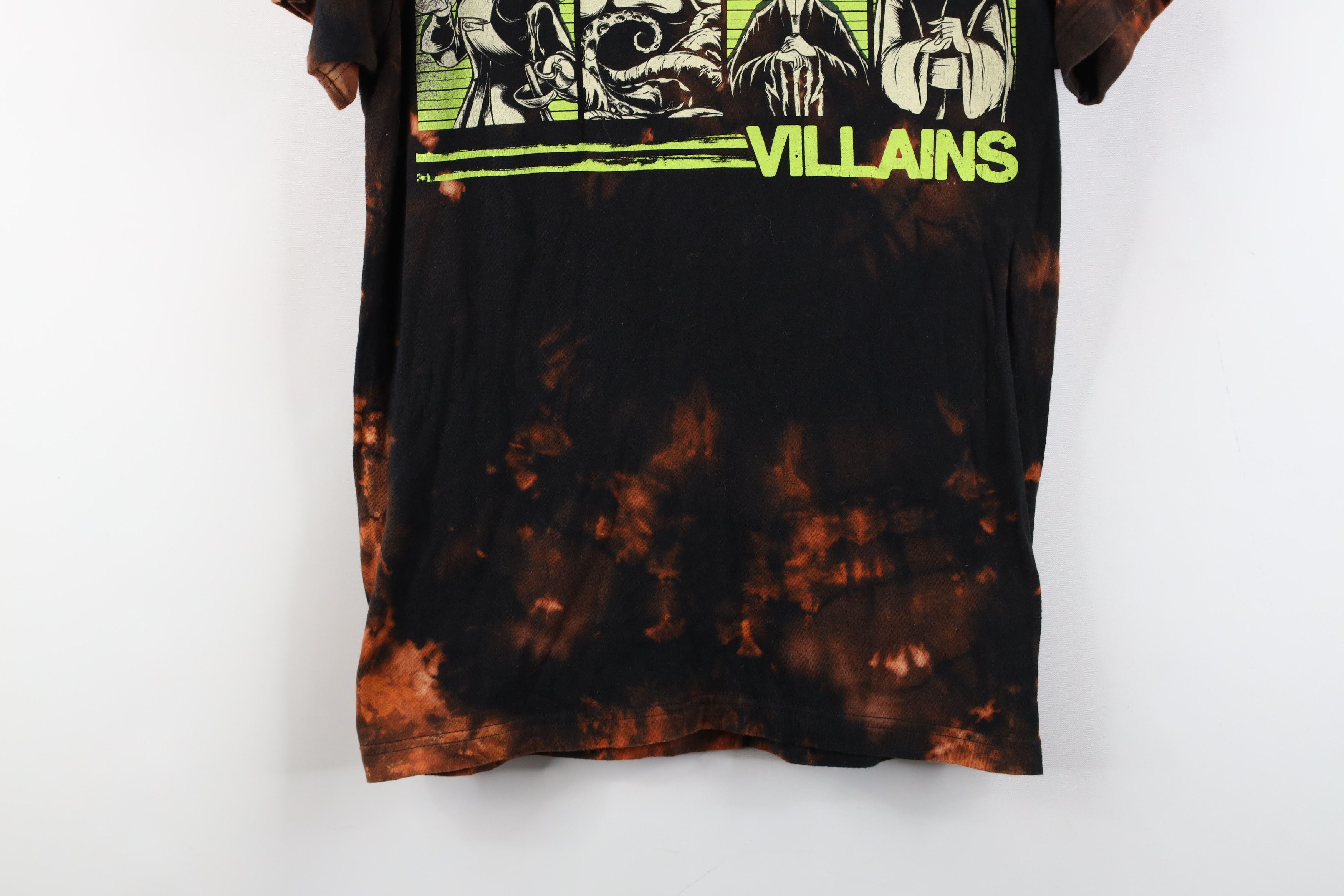 Disney × Vintage Vintage Disney Movie Villains Acid Wash Short Sleeve T-Shirt Size S / US 4 / IT 40 - 3 Thumbnail
