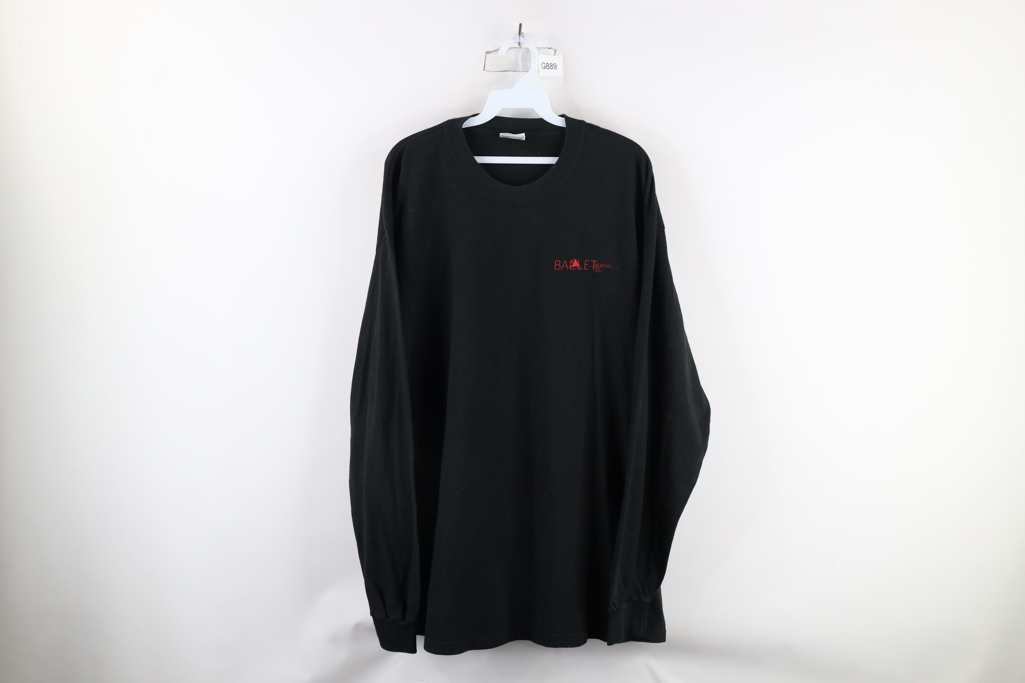 Vintage Vintage 90s Ballet Memphis Nutcracker Long Sleeve T-Shirt Size US XL / EU 56 / 4 - 1 Thumbnail