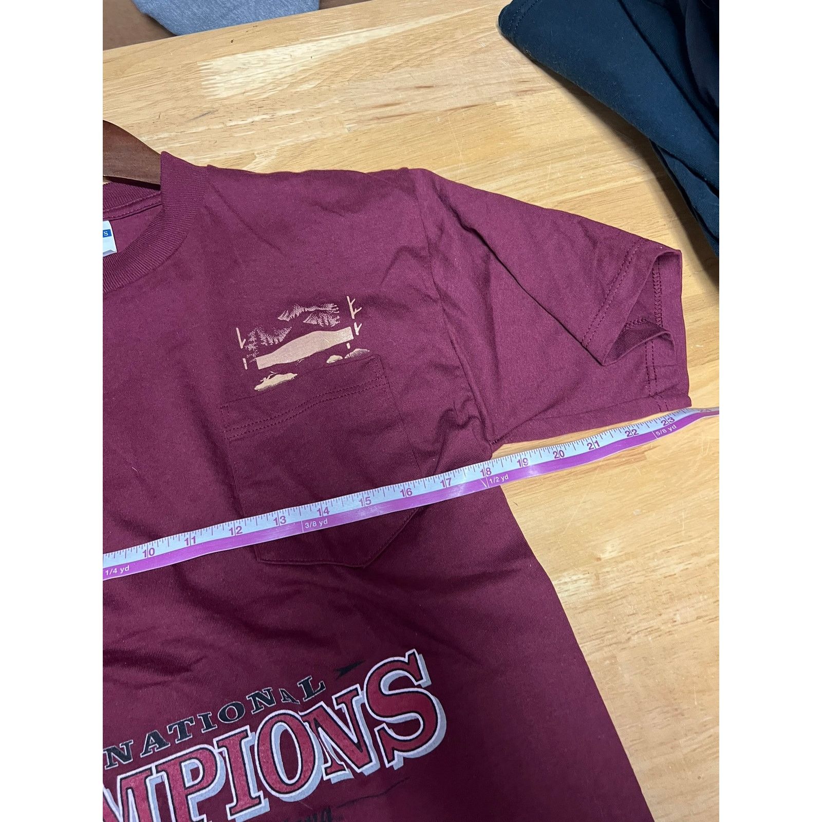 Jerzees Vintage University Of Montana Shirt Champs NCAA Grizzlies M Size US M / EU 48-50 / 2 - 8 Thumbnail