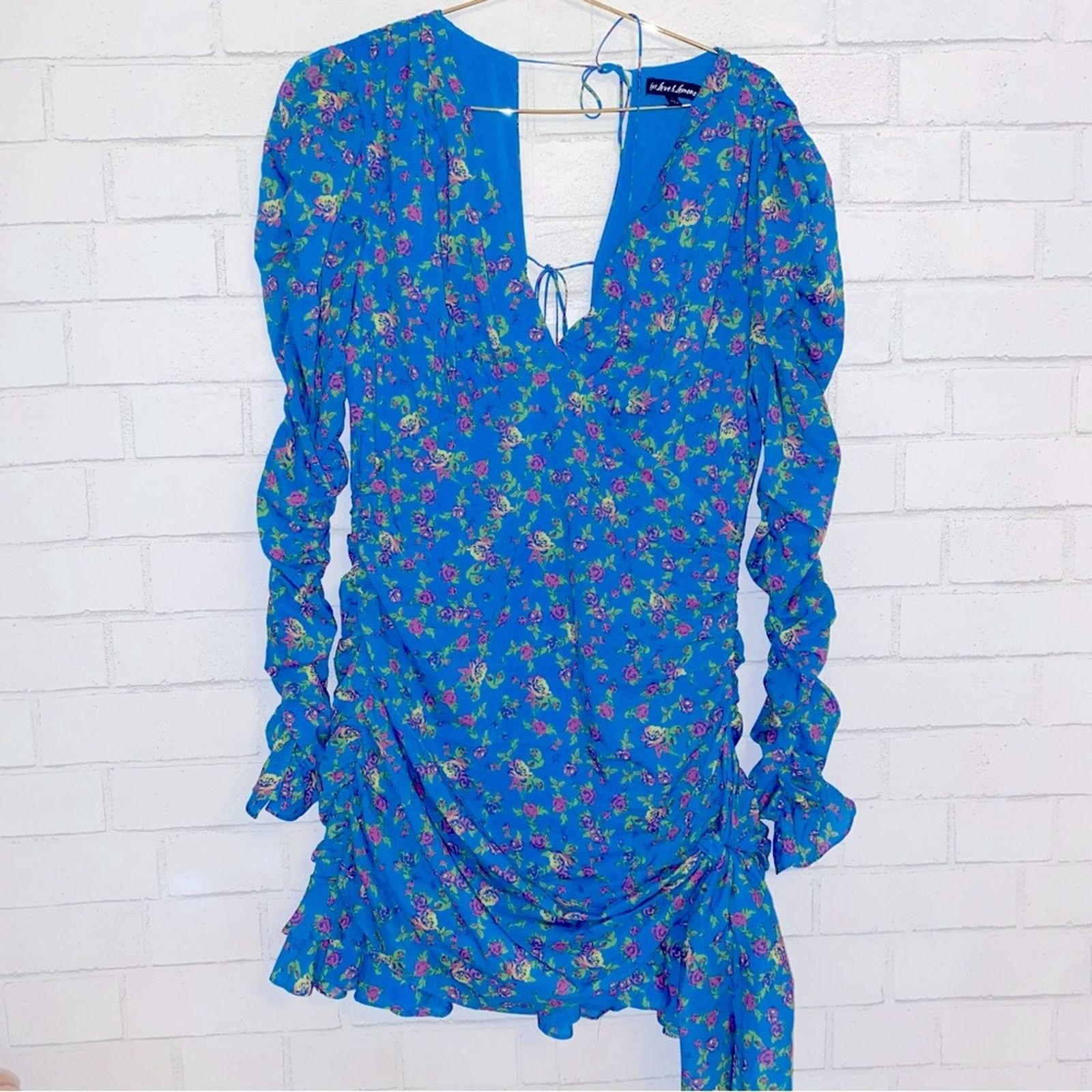 For Love & Lemons For Love & Lemons $265 Bahama Mini Dress LG EUC Size L / US 10 / IT 46 - 8 Thumbnail