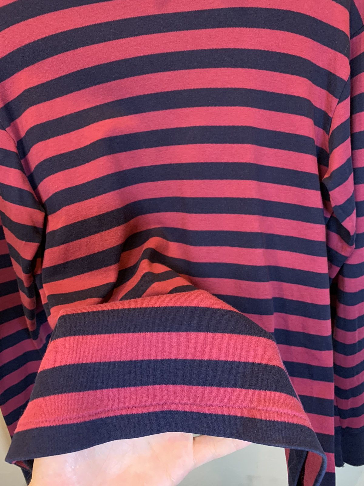 Lands' End *RARE* Vintage Land’s End Single Stitch Mock Neck LS Shirt Size US M / EU 48-50 / 2 - 3 Thumbnail