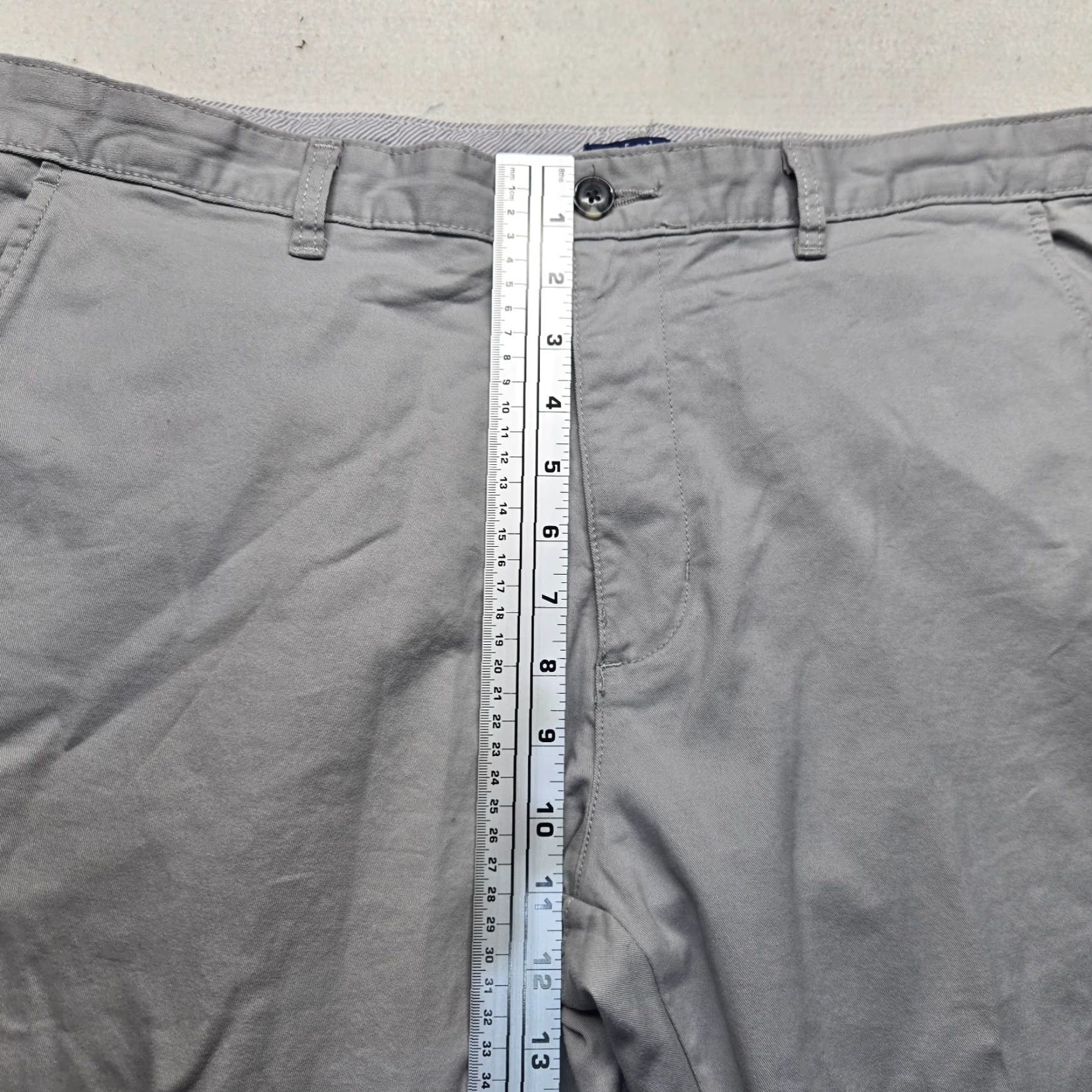 George George Solid Gray Chino Pants Adult Mens Size 38 x 30 Size US 38 / EU 54 - 5 Thumbnail