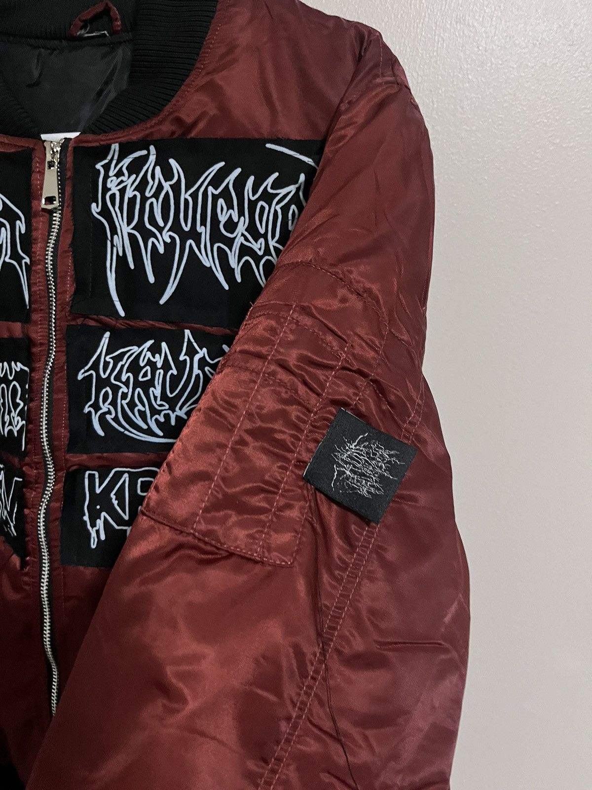 Kim Krueger Kim krueger burberry erry bomber jacket red Size US M / EU 48-50 / 2 - 2 Thumbnail