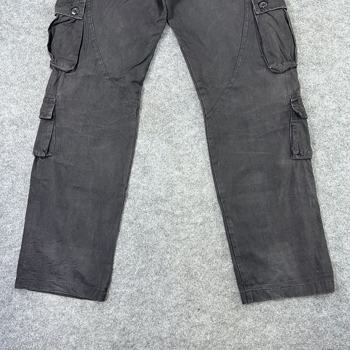 Japanese Brand Cargo Black pants Multipocket C010 Size US 34 / EU 50 - 11 Thumbnail