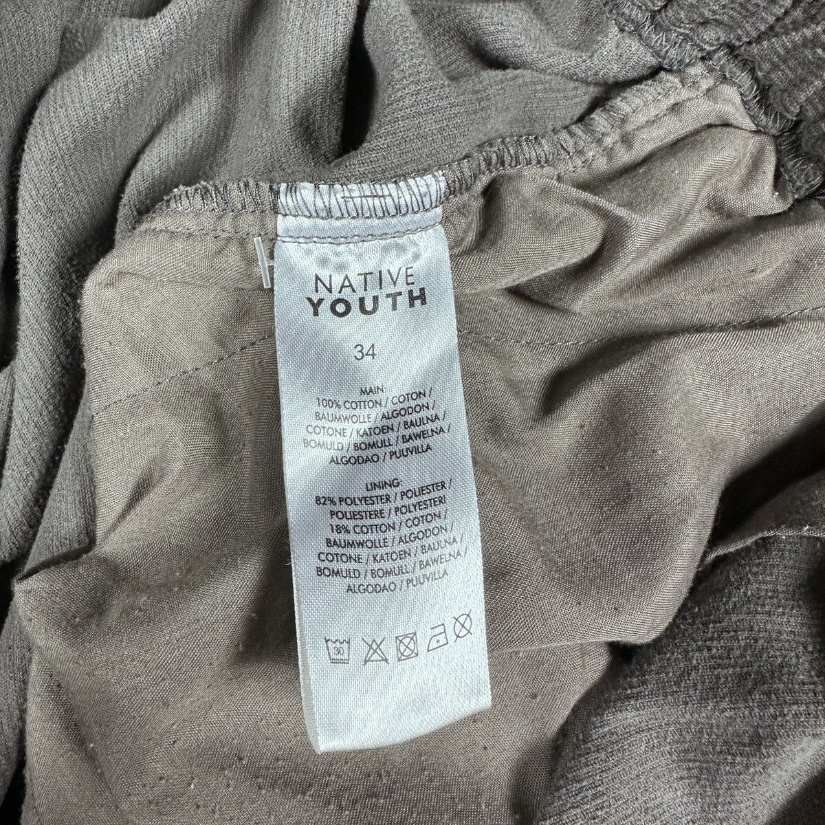 Native Youth Native Youth Grey Corduroy Carbo Pants Size 34 Size US 34 / EU 50 - 6 Thumbnail