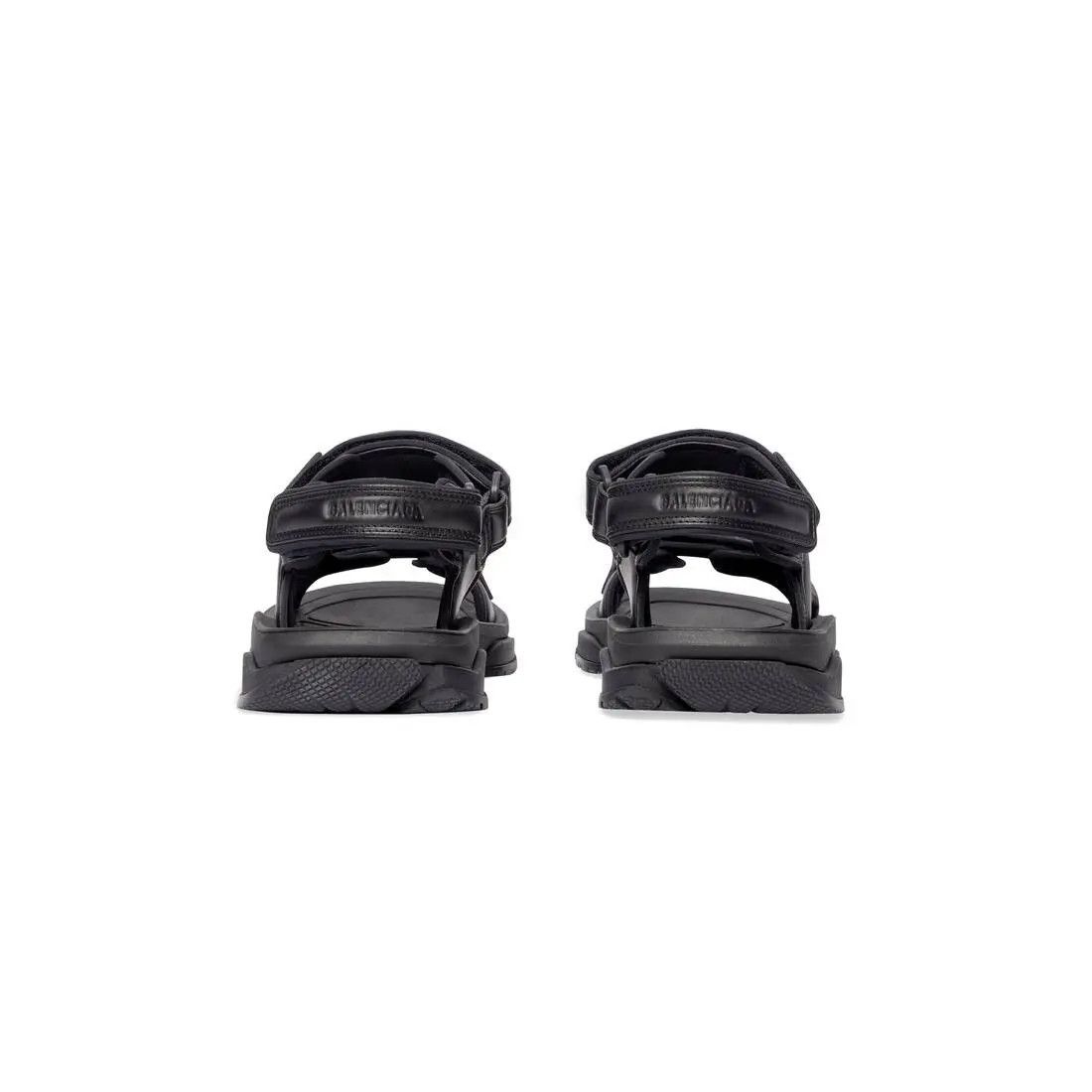 Balenciaga o1srvl11e0625 Tourist Sandals in Black Size US 6 / IT 36 - 5 Thumbnail