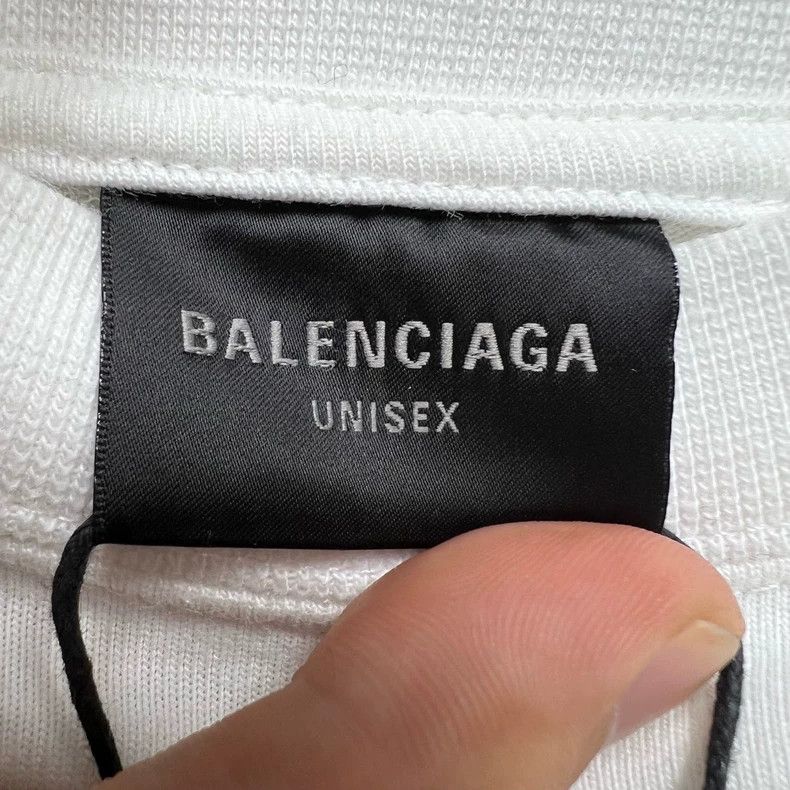 Balenciaga Balenciaga Limited totem full print logo white graffiti sp Size US M / EU 48-50 / 2 - 3 Thumbnail
