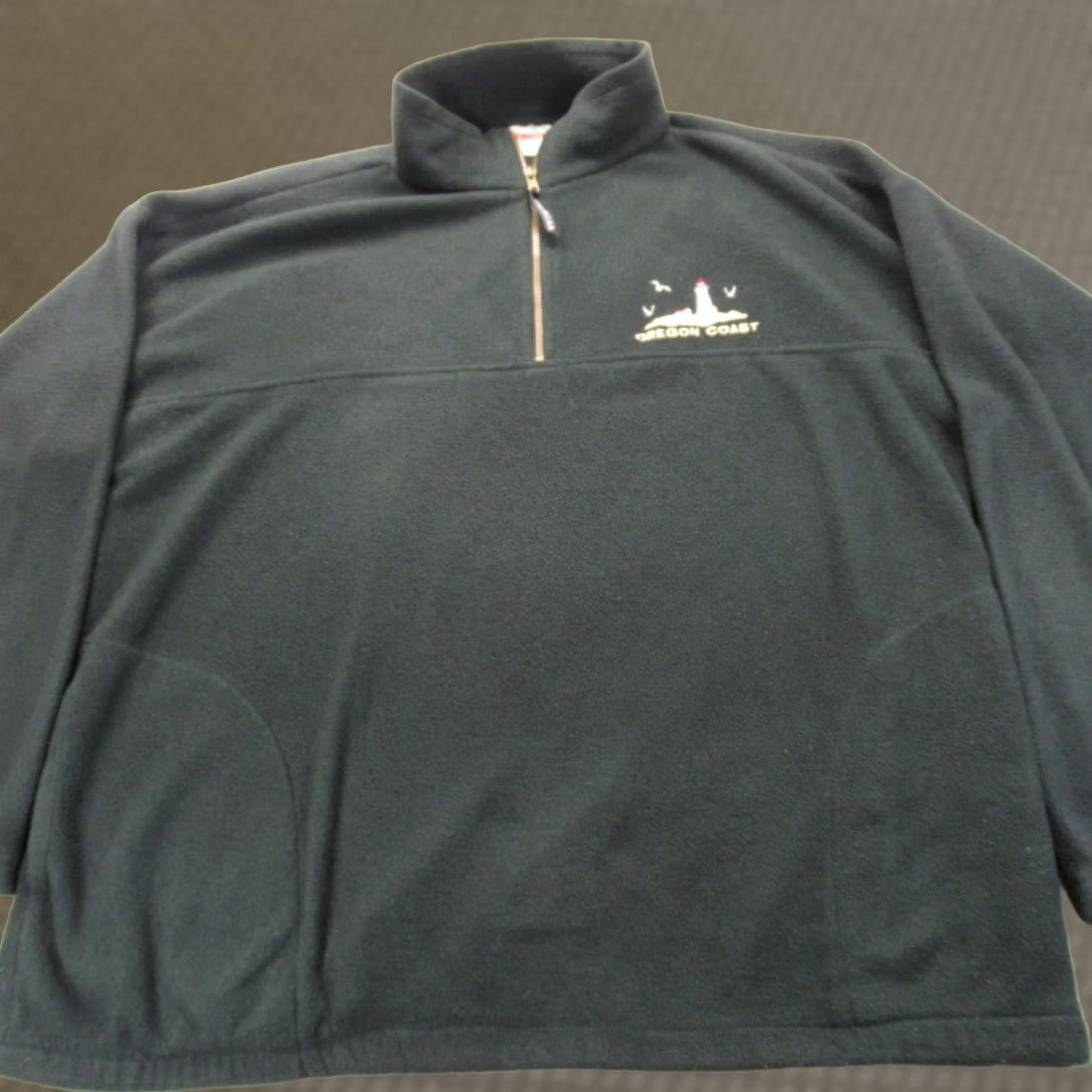 Vintage VINTAGE Oregon Coast Jacket Mens 2XL Tahoe Activewear Green Fleece Made In USA Size US XXL / EU 58 / 5 - 1 Thumbnail
