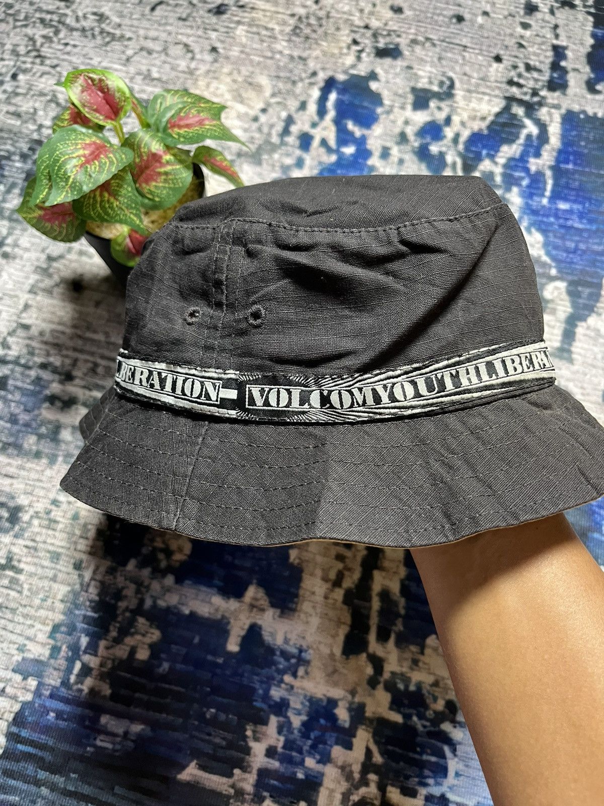 Vintage × Volcom 🔥Vintage Volcom Youth Liberation Bucket Hats 90s 🇺🇸 Size ONE SIZE - 2 Thumbnail