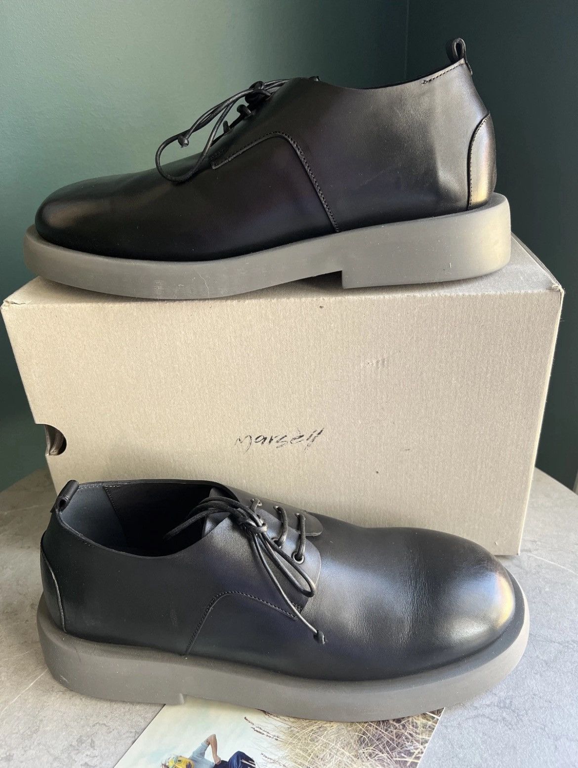 Marsell MARSELL Gommello Derby Shoes Size US 10 / EU 43 - 6 Thumbnail