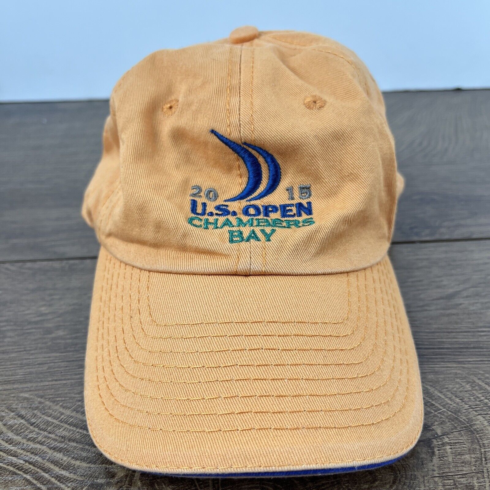 Other 2015 US Open Hat Chambers Bay Hat Orange Hat Adjustable Oran Size ONE SIZE - 2 Thumbnail