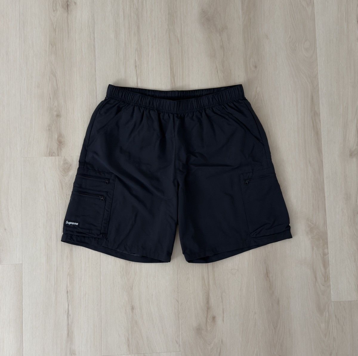 Supreme Supreme Split Logo Water Shorts | Grailed