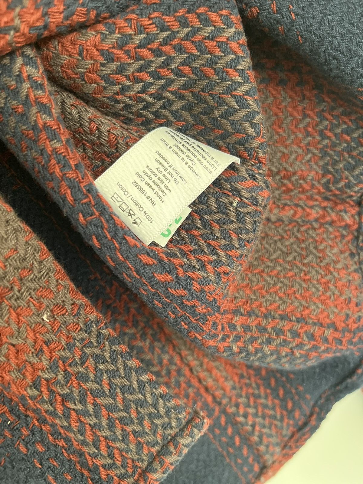Corridor Corridor Acid Plaid Shirt - Coastal Lichen Size US XS / EU 42 / 0 - 3 Thumbnail
