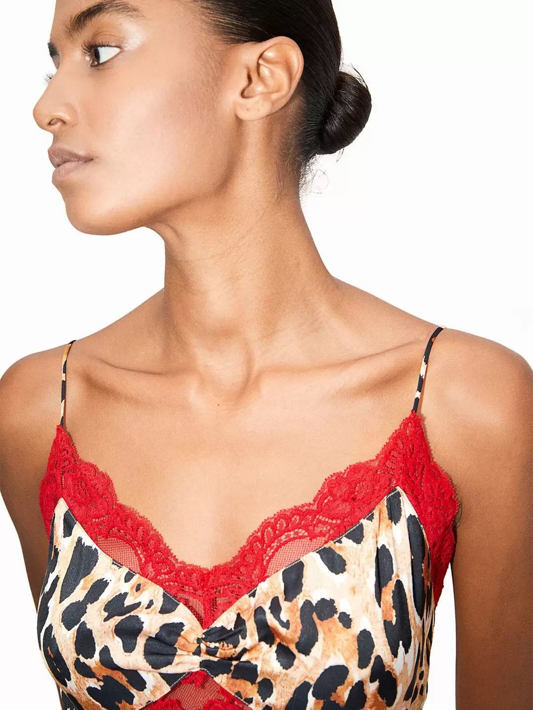 H&M × Paco Rabanne Paco Rabanne x H&M Leopard Mini Dress Size S / US 4 / IT 40 - 8 Thumbnail