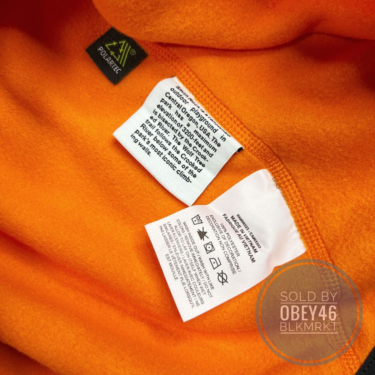 Nike Nike ACG Wolf Tree Vest Polartec Orange/Black 2XL Size US XXL / EU 58 / 5 - 3 Thumbnail