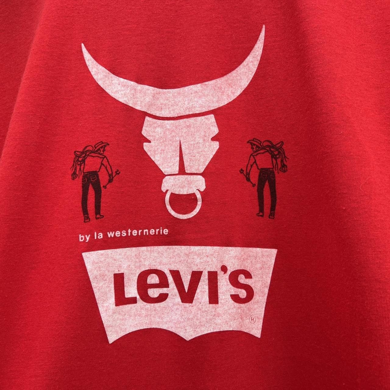 Levi's Vintage 80’s Levi’s Saddleman Graphic T-Shirt Size US M / EU 48-50 / 2 - 7 Thumbnail
