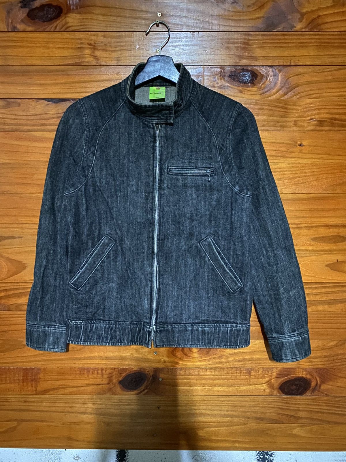 Japanese Brand Ray Beams Activity Denim Jacket – Japanese Casual Zip-Up Size US XS / EU 42 / 0 - 3 Thumbnail