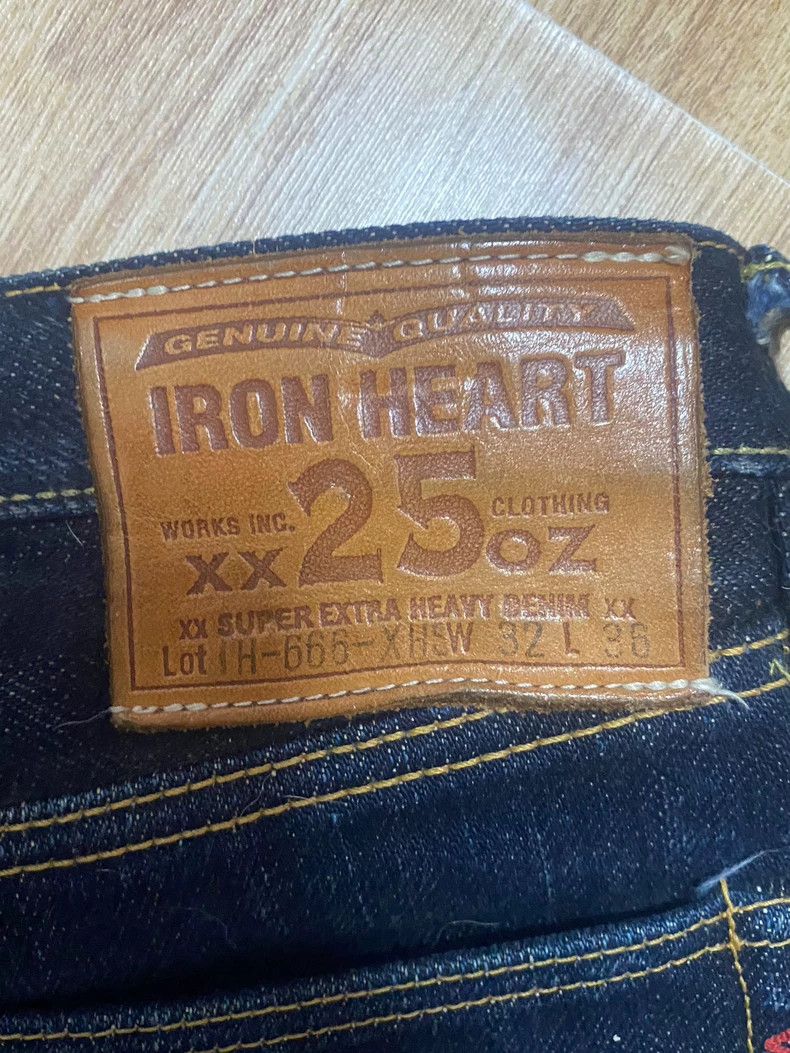 Iron Heart Iron Heart 25oz blockbuster raw denim 2501-Nextarrow Size US 32 / EU 48 - 4 Thumbnail