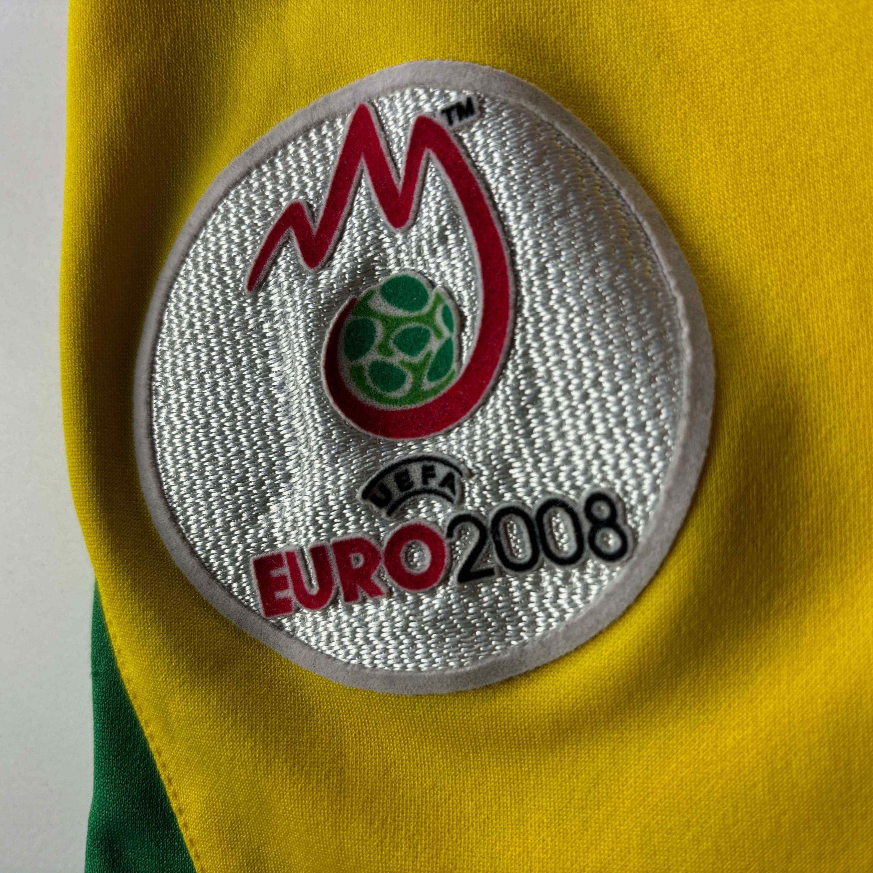 Other MATCH WORN Lithuania 2006 Saller #6 football jersey L/XL Size US L / EU 52-54 / 3 - 7 Thumbnail