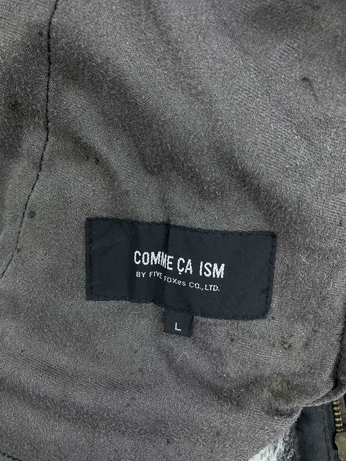 Comme Ca Ism Vintage Comme Ca Ism Faux Fur Collar Jacket Size US M / EU 48-50 / 2 - 9 Thumbnail