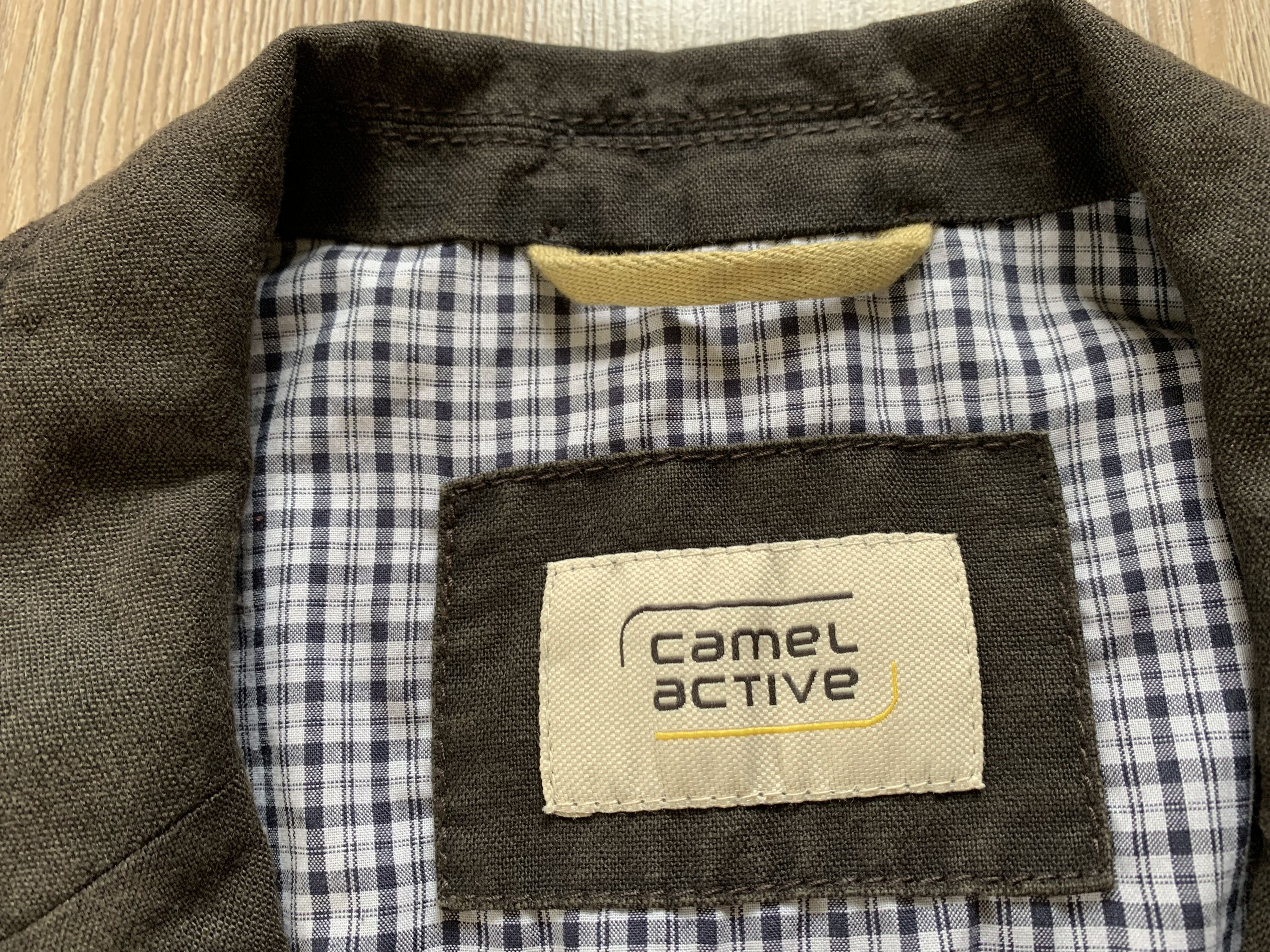 Vintage × camel active Camel Active Casual Linen Blazer Jacket Size 52L - 6 Thumbnail