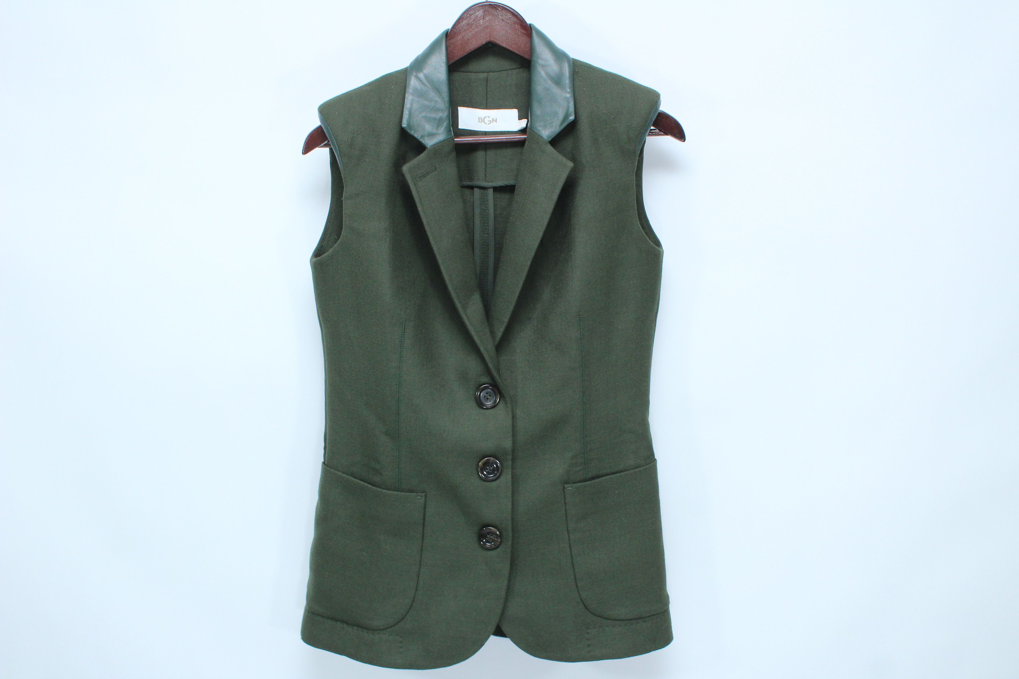 BGN Vest Wool Womens Size 0US New Vintage Rare