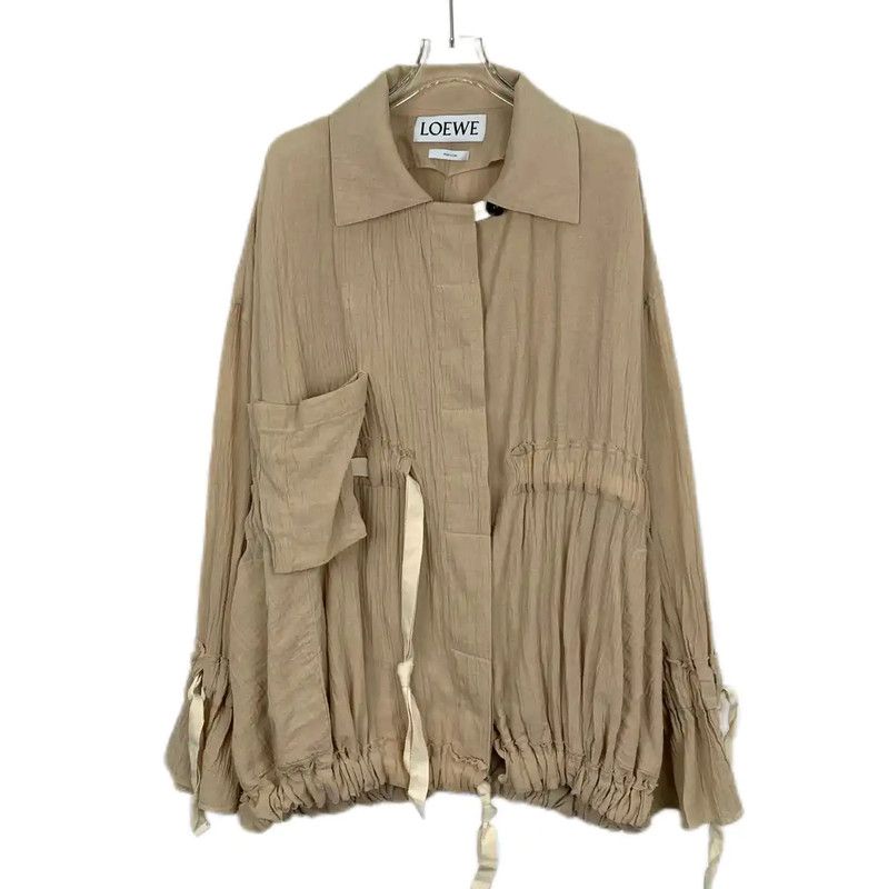 Loewe Loewe Brown Cotton Women's Cardigan 0089 Size XXS / US 00 / IT 34 - 1 Thumbnail