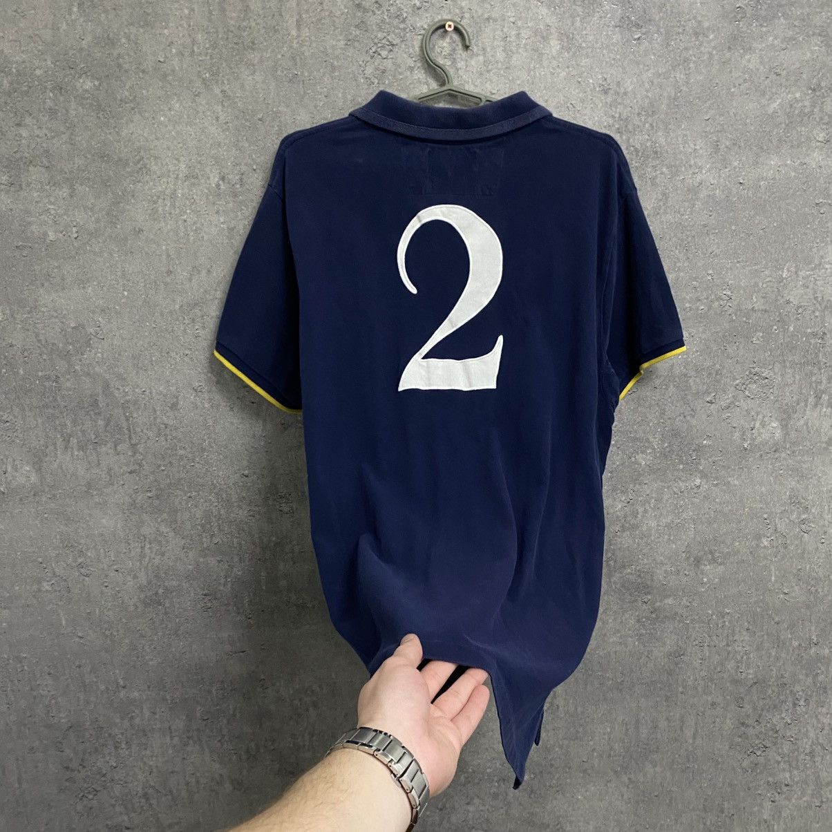 Polo Ralph Lauren Vintage Polo Ralph Lauren Polo T Shirt Big Logo Chief Keef Size US XL / EU 56 / 4 - 13 Thumbnail