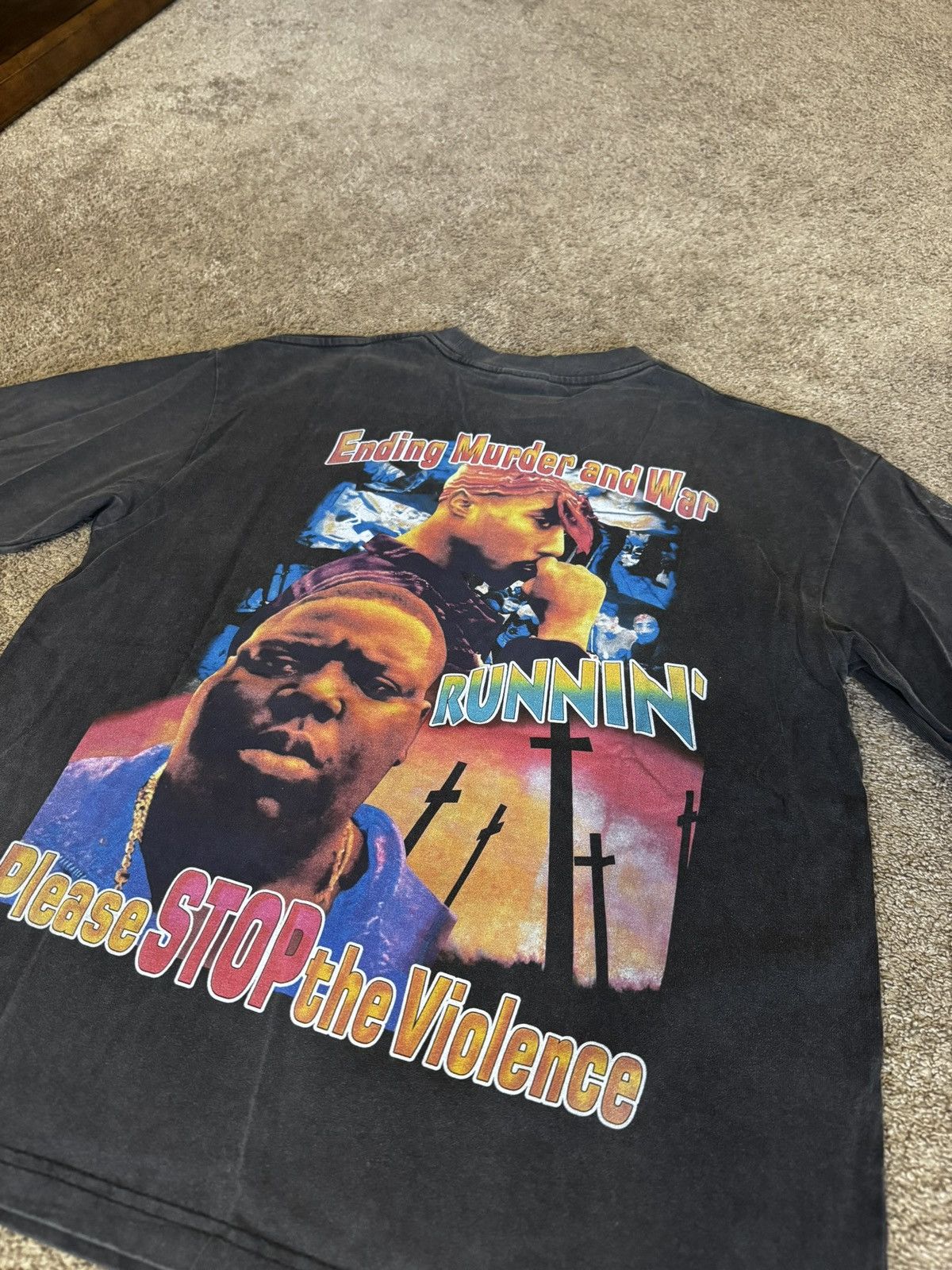 Rap Tees × Vintage 2pac & Biggie Premium Vintage Tee Size US S / EU 44-46 / 1 - 4 Thumbnail
