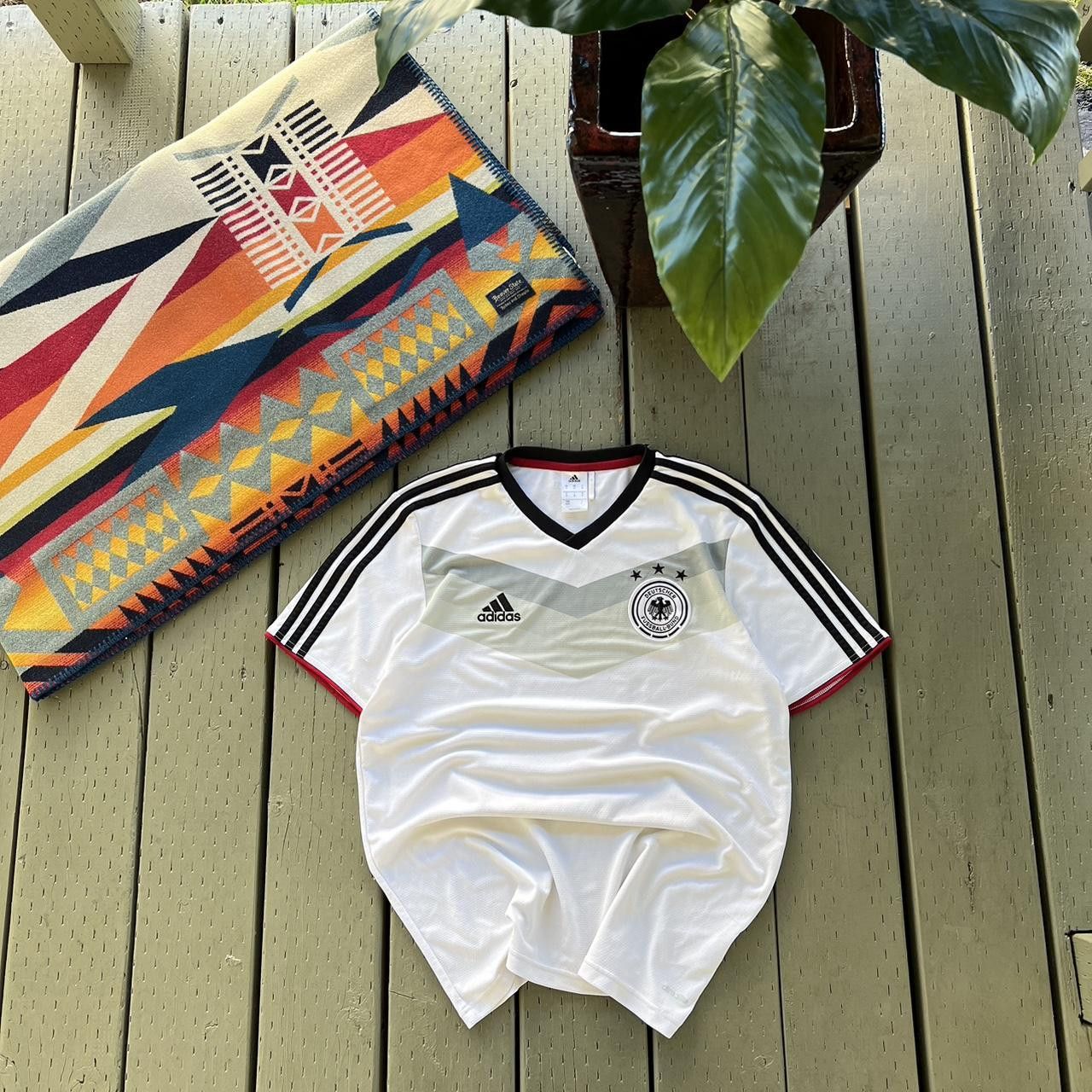 Adidas × Vintage Germany Soccer Vintage Size US M / EU 48-50 / 2 - 2 Thumbnail