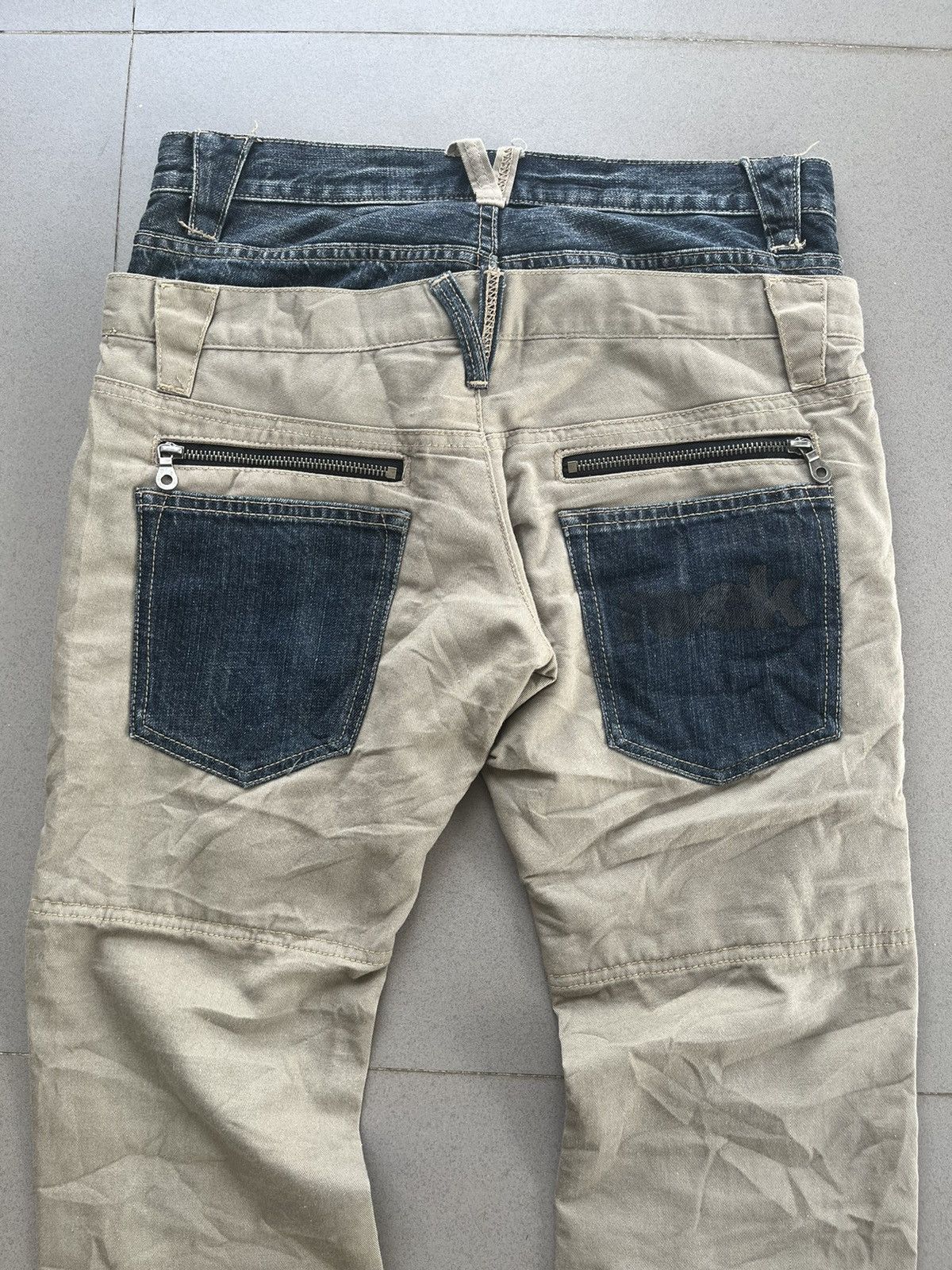 PPFM PPFM DOUBLE LAYER HYBRID DENIM SEDITIONARIES JAPANESE PUNK Size US 29 - 6 Thumbnail