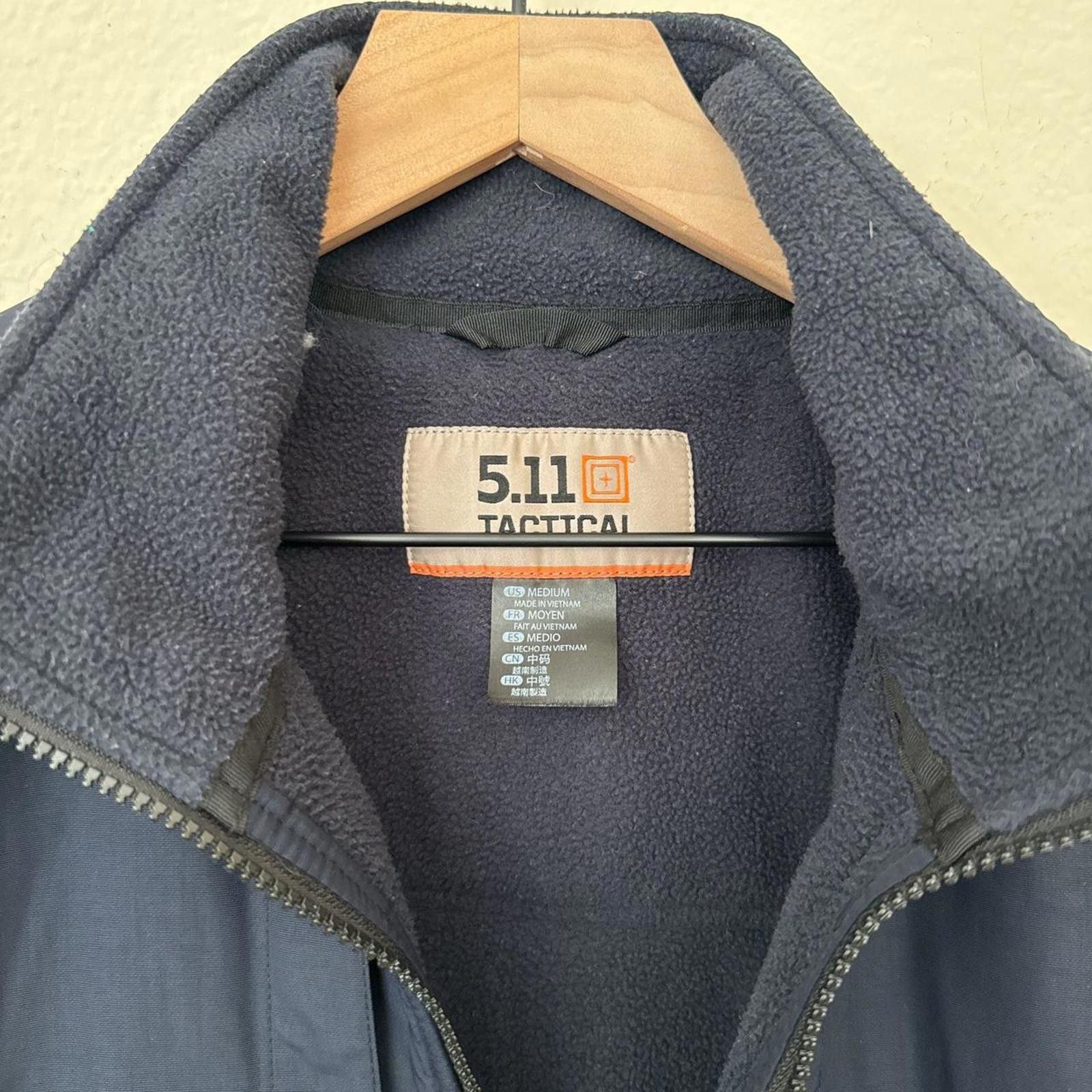 Other 5.11 Tactical Series Full Zip Jacket Men's M Navy Blue Size US M / EU 48-50 / 2 - 3 Thumbnail