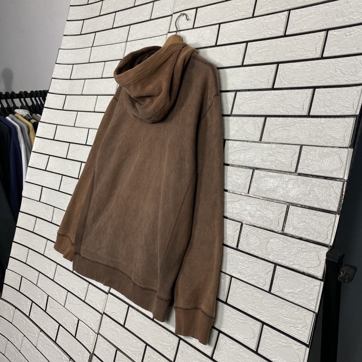 Japanese Brand Trashed Distressed Punk Design Hoodie Gap Big Logo Size US XL / EU 56 / 4 - 12 Thumbnail