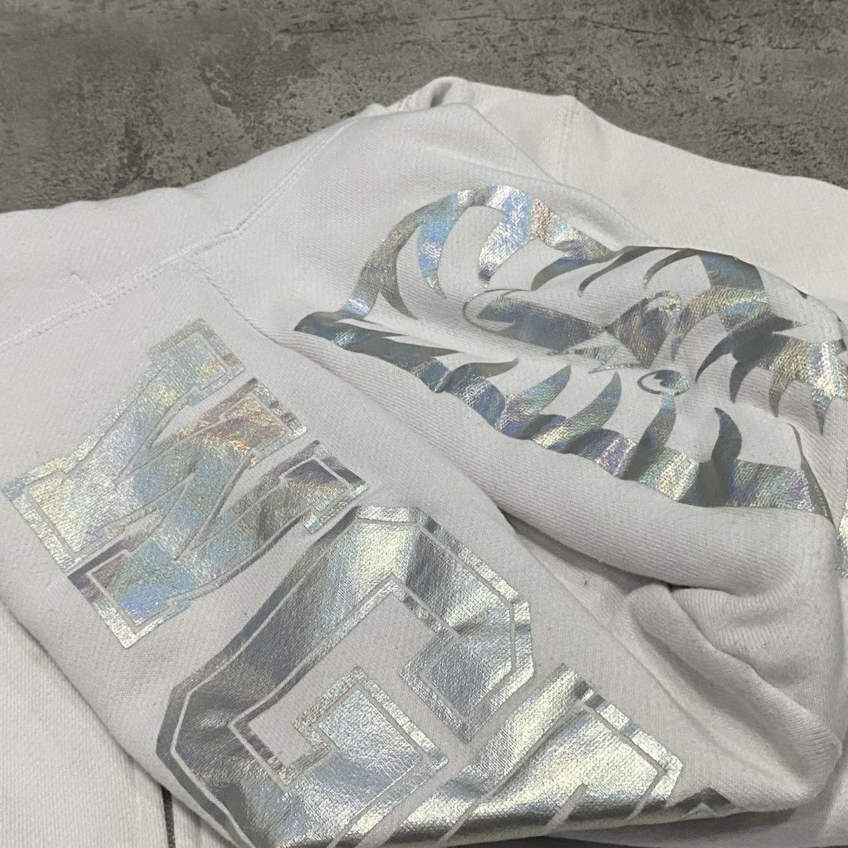 Bape Bape Shark Reflective White Fullzip Hoodie Size S / US 4 / IT 40 - 7 Thumbnail