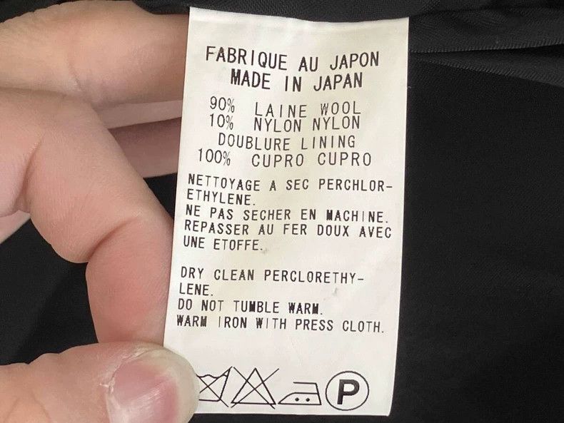Yohji Yamamoto Yohji Yamamoto Chimney collar coat 2503-Nextarrow Size US L / EU 52-54 / 3 - 4 Thumbnail