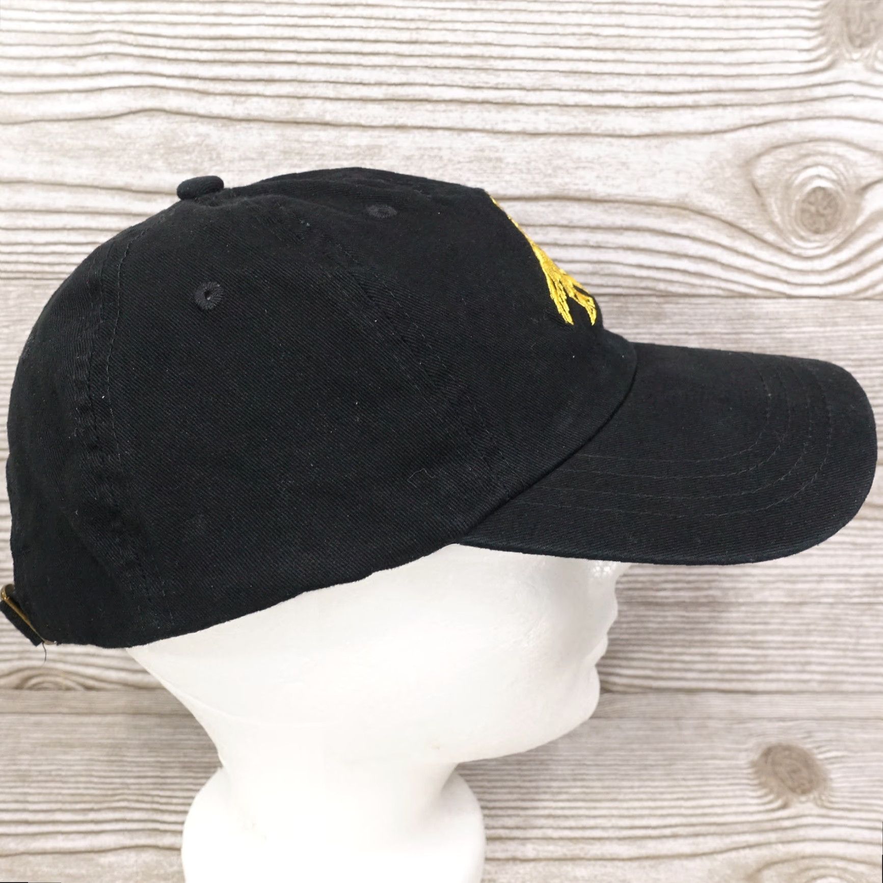 Logo 7 ANHEUSER BUSCH BLACK BASEBALL CAP STRAPBACK MEN'S ONE SIZE Size ONE SIZE - 6 Thumbnail