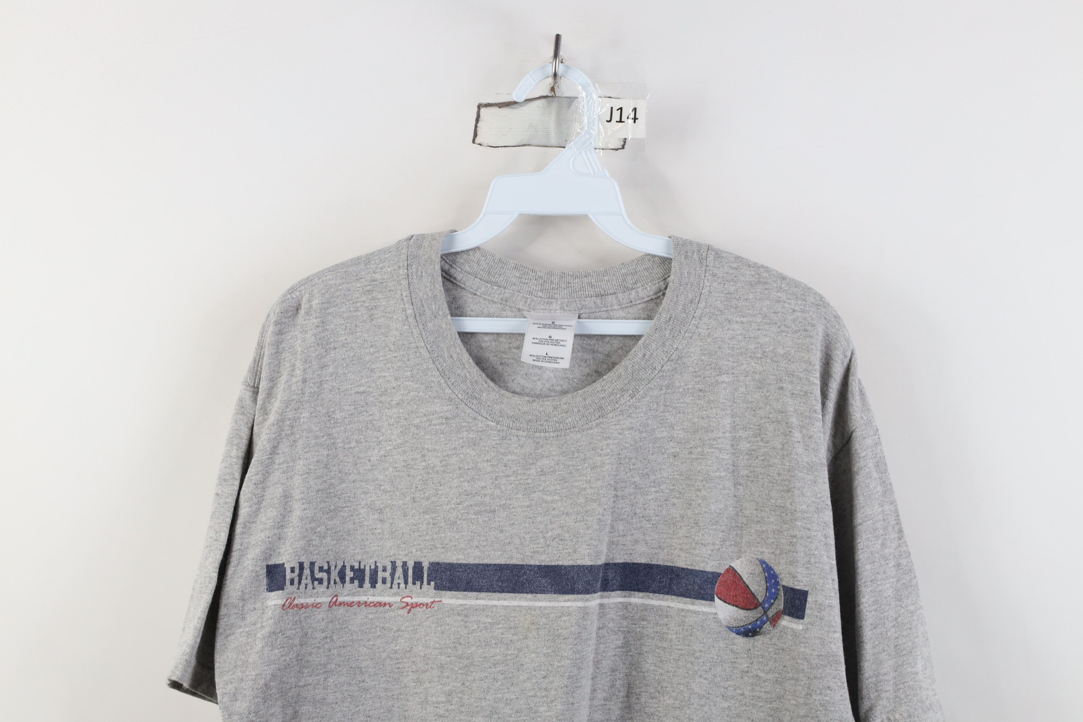 Vintage Vintage 90s Spell Basketball Classic American Sport T-Shirt Size US L / EU 52-54 / 3 - 2 Thumbnail