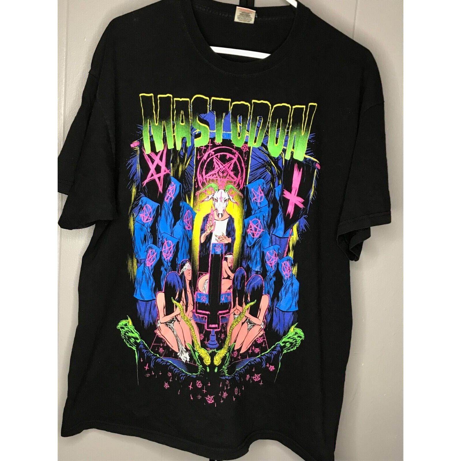Other Y2K Rare Mastodon Tour Shirt Thrash Metal Grunge Original Pr Size US XL / EU 56 / 4 - 1 Thumbnail