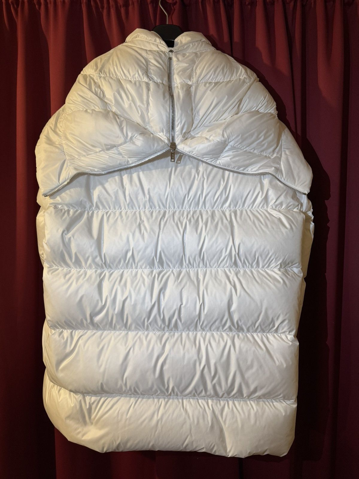 Moncler × Rick Owens Rick Owens Moncler + Rick Owens Hooded Cyclopic Jacket Size US M / EU 48-50 / 2 - 2 Thumbnail