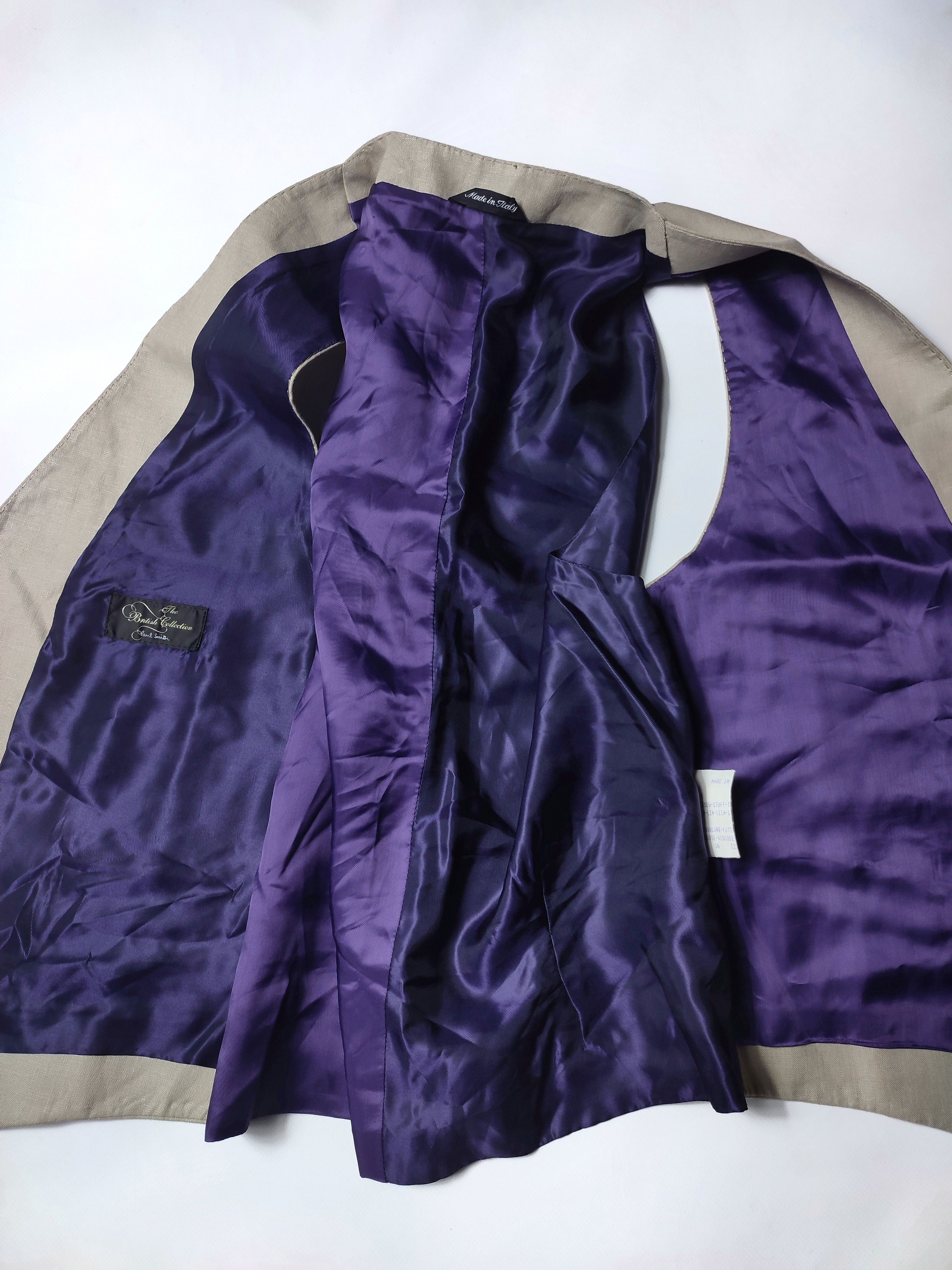 Paul Smith Paul Smith Linen British Collection Tailor Vest Size 38R - 7 Thumbnail