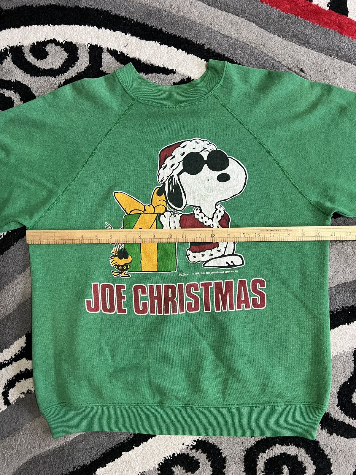 Vintage Vintage 70s Snoopy Joe Christmas Crewneck Size US M / EU 48-50 / 2 - 12 Thumbnail