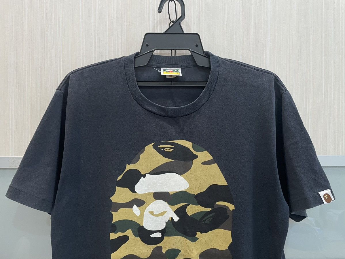 Bape Vintage BAPE Camo Big Ape Head Tee Size US L / EU 52-54 / 3 - 4 Thumbnail