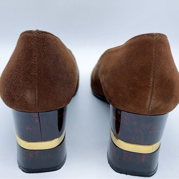 Stuart Weitzman STUART WEITZMAN Suede Leather High Heels Classic Pump Size US 7 / IT 37 - 6 Thumbnail